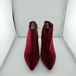 Old Navy Burgundy Ankle Boots